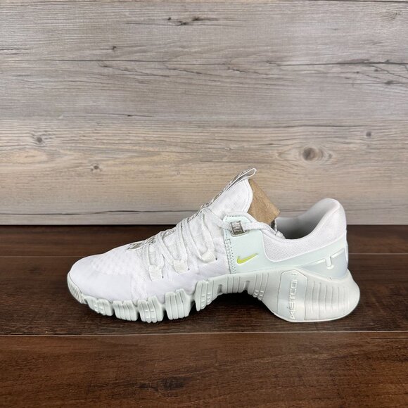 Nike Free Metcon 5 PRM Womes Size 9 Summit White Sea Glass FJ1548 100 - Picture 7 of 9